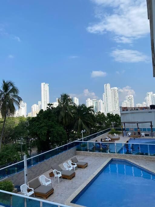 Apartamento Con Piscina Y Cerca A La Playa *